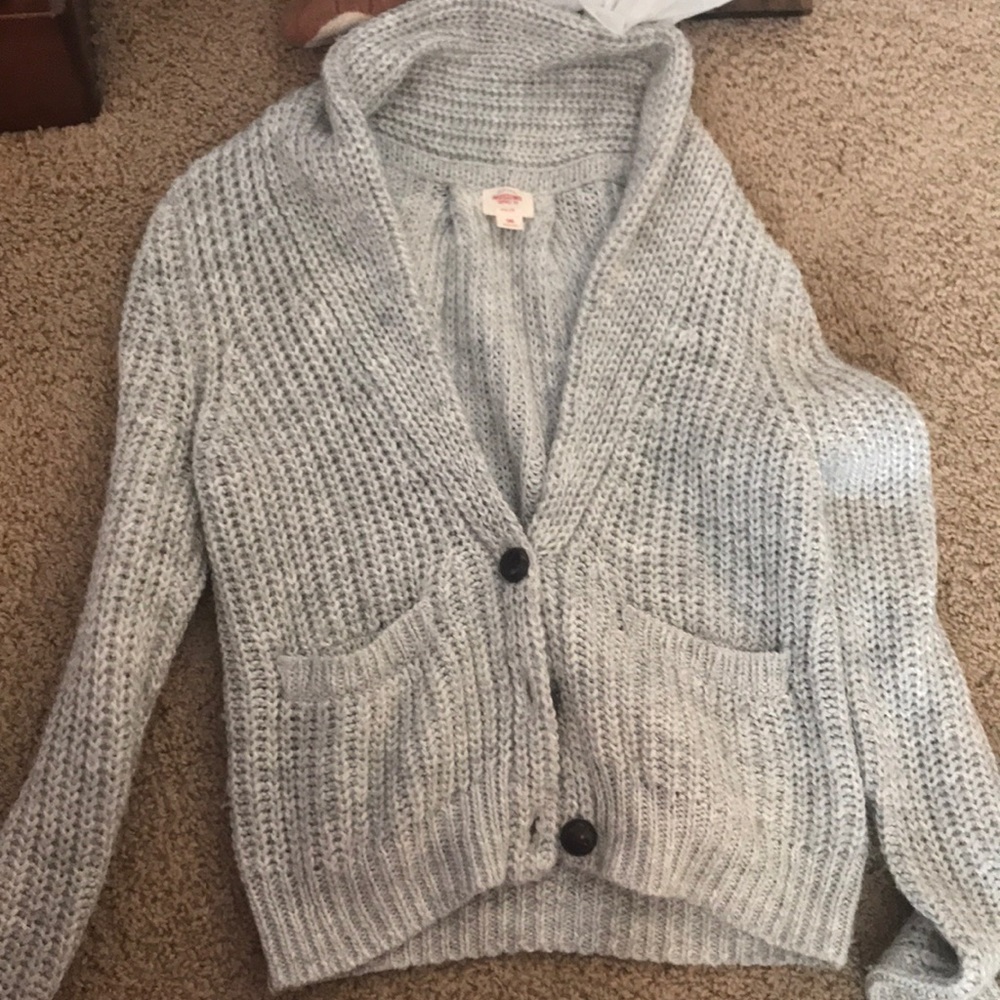 Target Medium Gray Cardigan - Picture 1 of 4